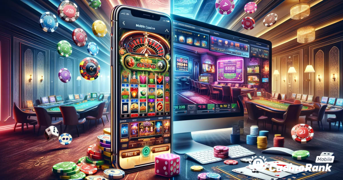 Мобільні казино проти онлайн-казино: детальне порівняння